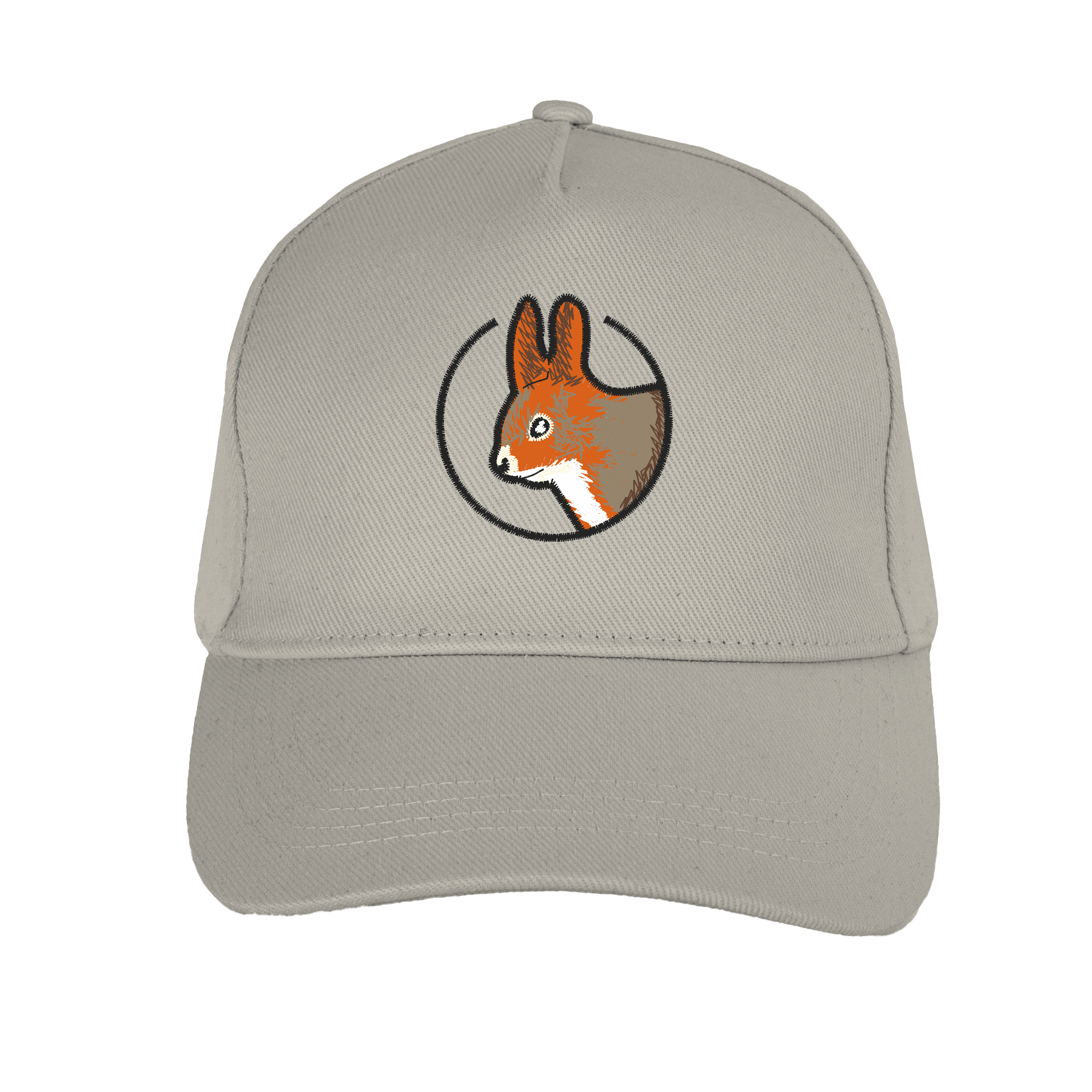 Eichhörnchen Bio Unisex Kappe Stick