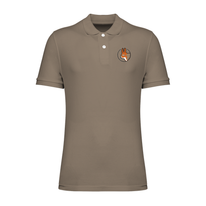 Eichhörnchen Bio Männer Poloshirt Stick