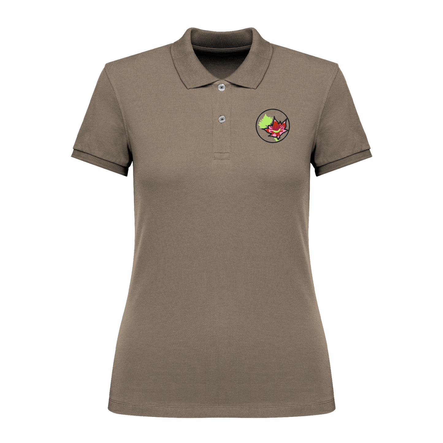 Sumpf-Blutauge Bio Frauen Poloshirt Stick