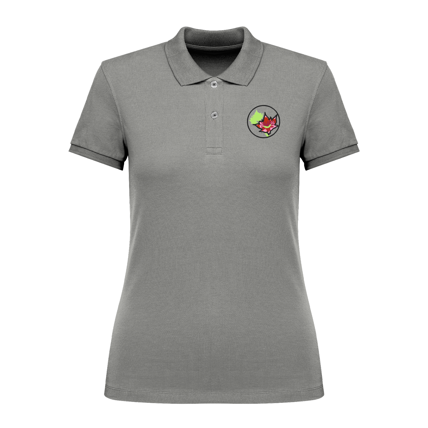 Sumpf-Blutauge Bio Frauen Poloshirt Stick