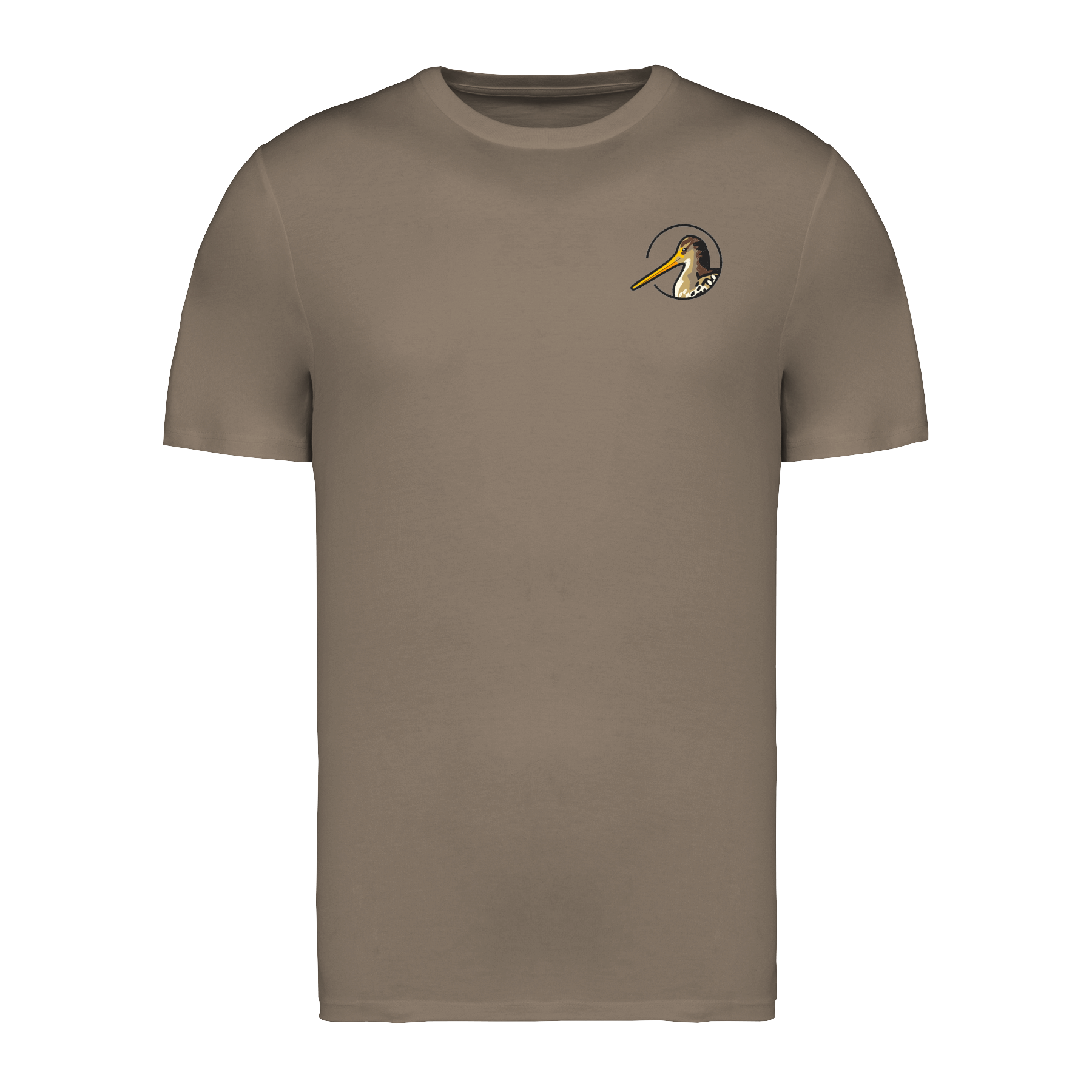 Uferschnepfe Bio Männer T-Shirt Stick