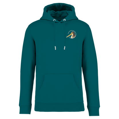 Uferschnepfe Bio Männer Hoodie Stick