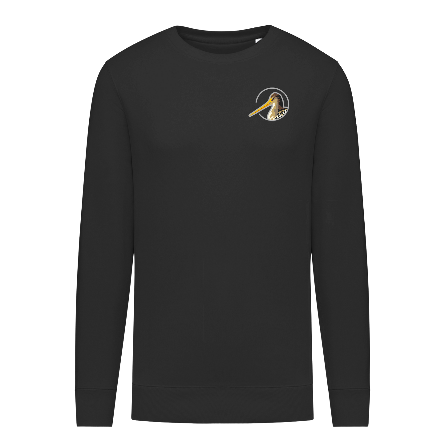Uferschnepfe Bio Unisex Sweatshirt Stick