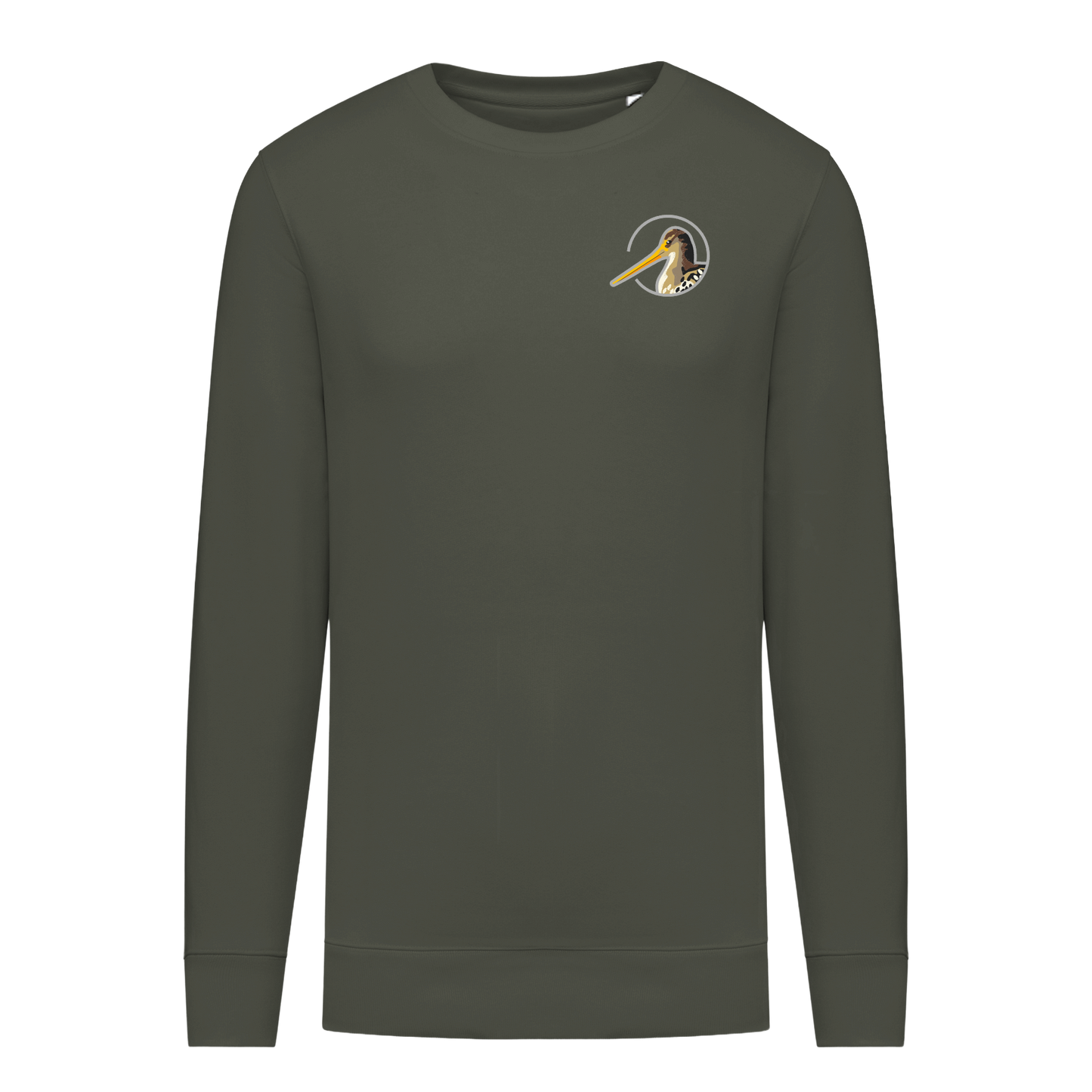 Uferschnepfe Bio Unisex Sweatshirt Stick