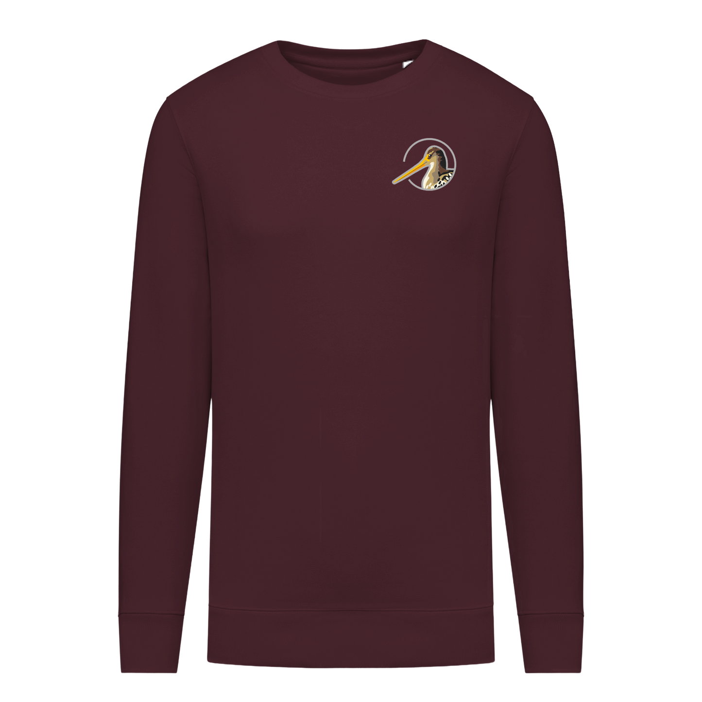Uferschnepfe Bio Unisex Sweatshirt Stick