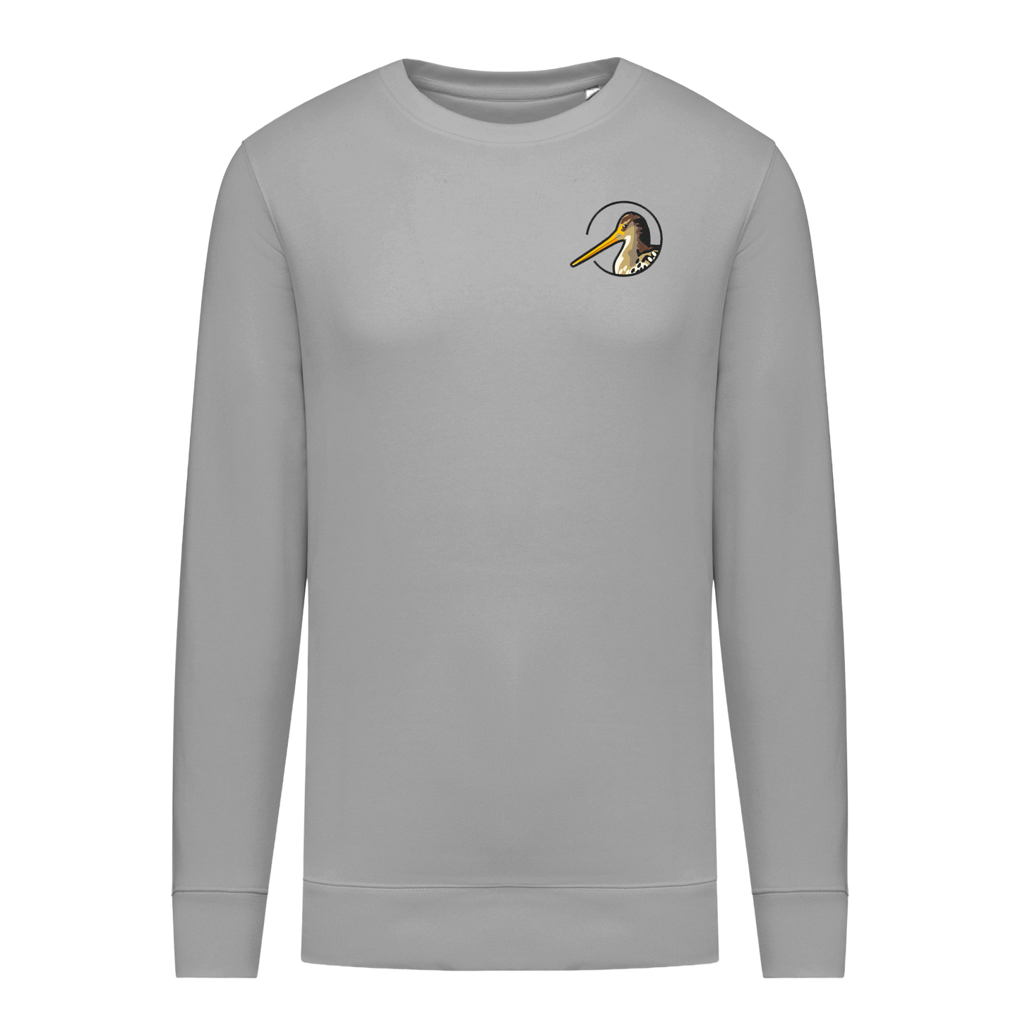 Uferschnepfe Bio Unisex Sweatshirt Stick