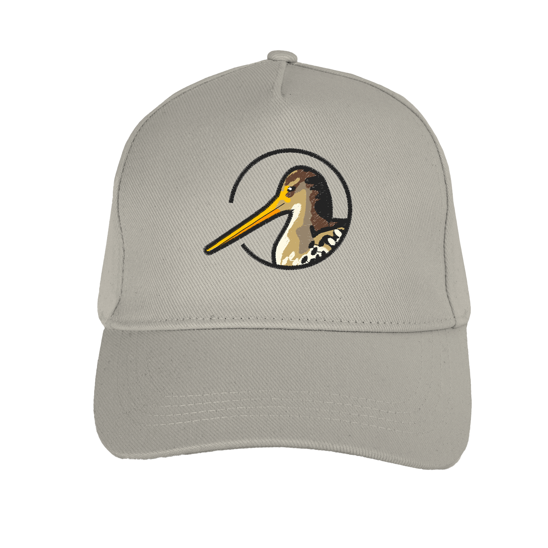 Uferschnepfe Bio Unisex Kappe Stick