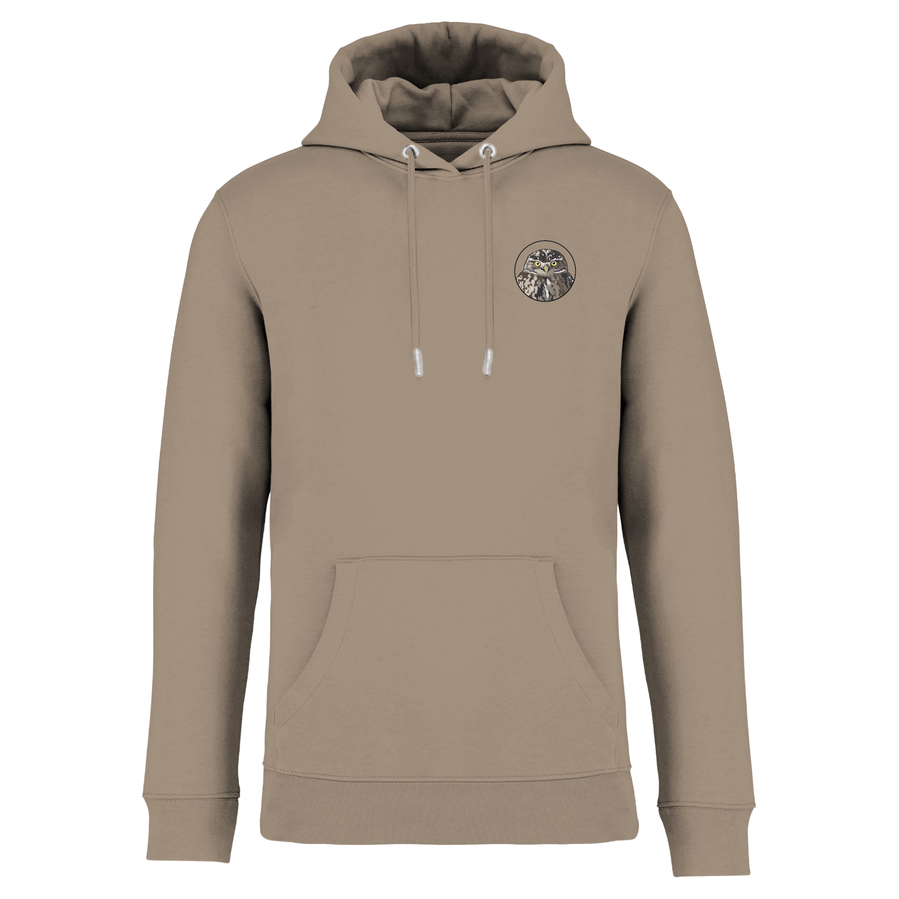 Steinkauz Bio Männer Hoodie