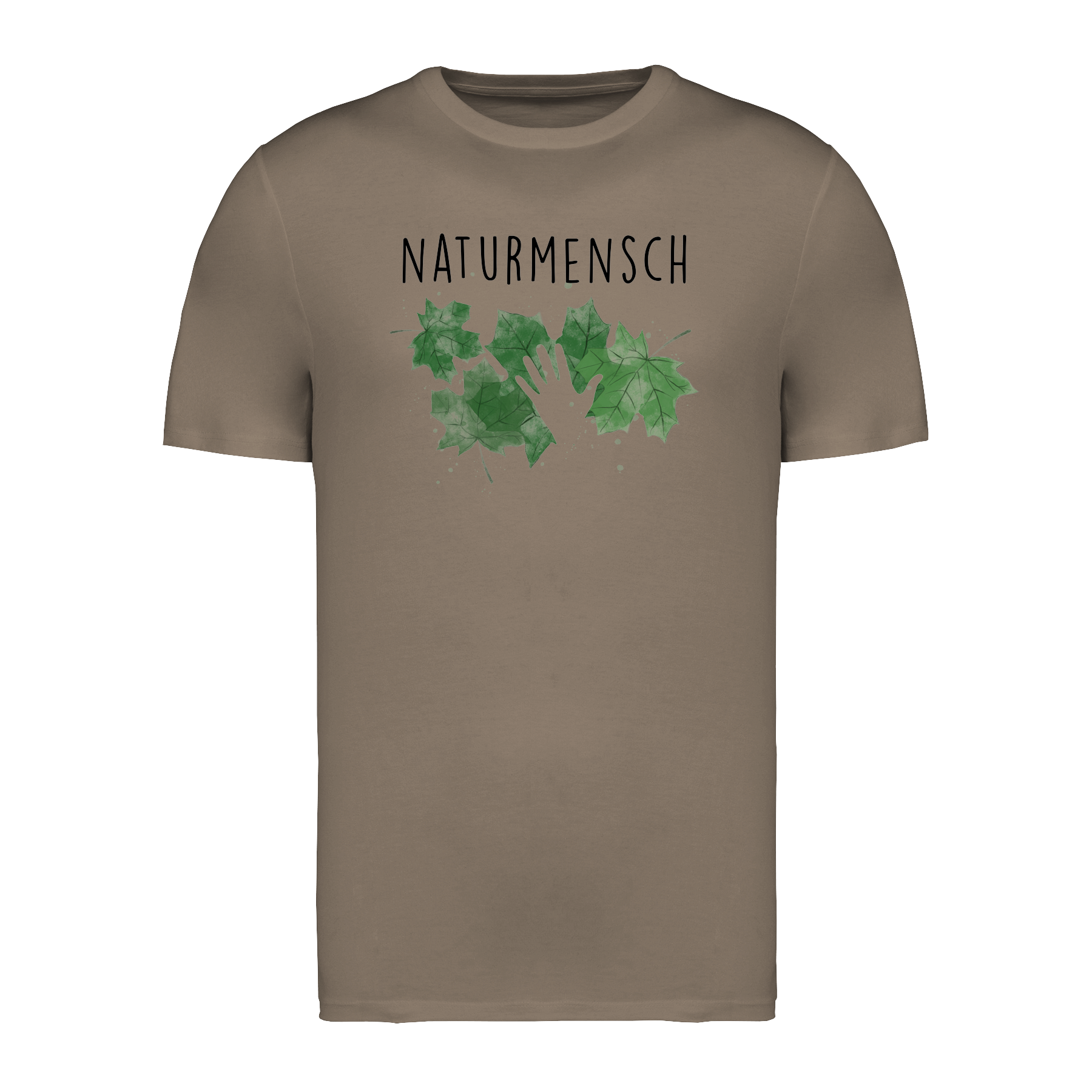 Naturmensch Bio Männer T-Shirt Frontprint