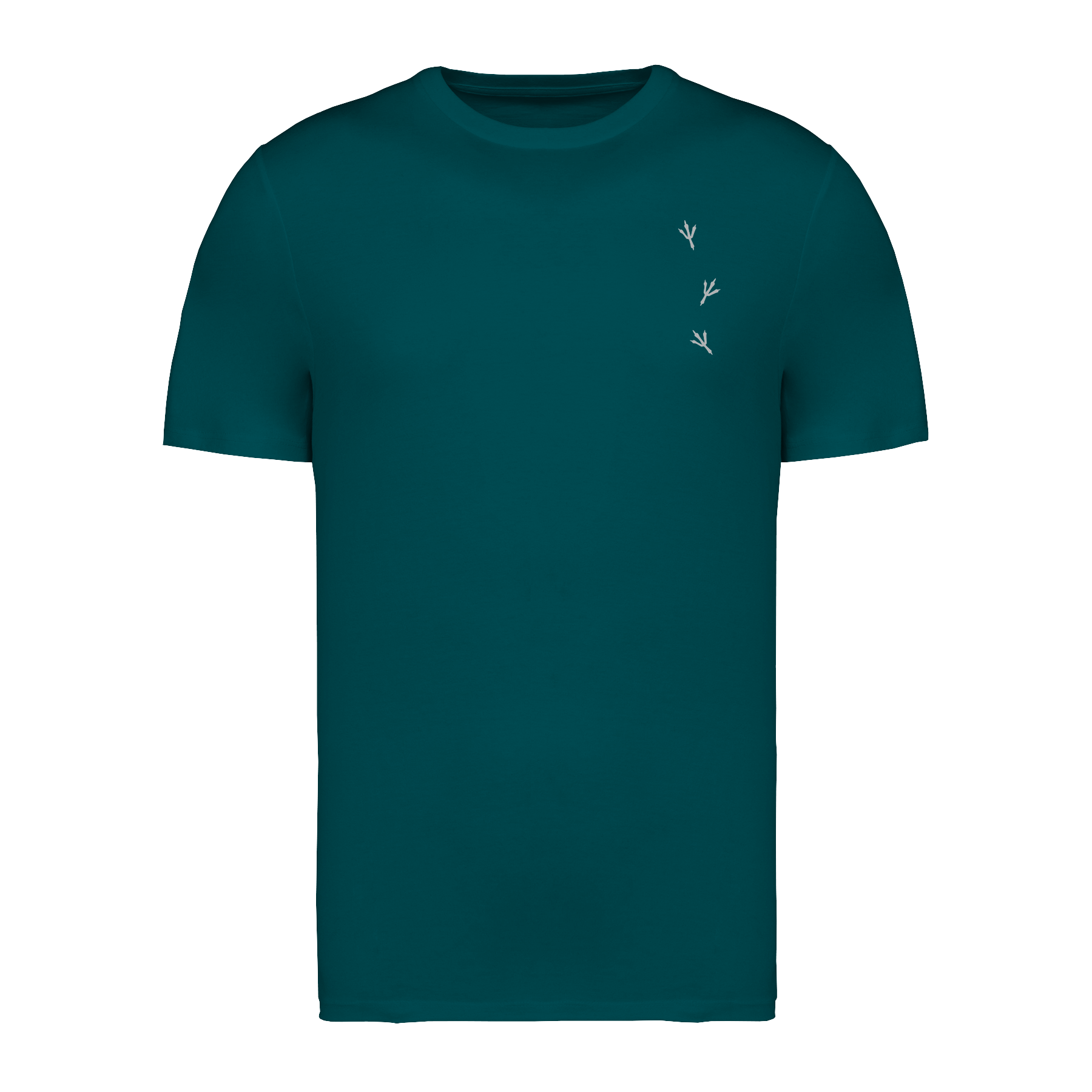 Wiedehopf Bio Männer T-Shirt Backprint