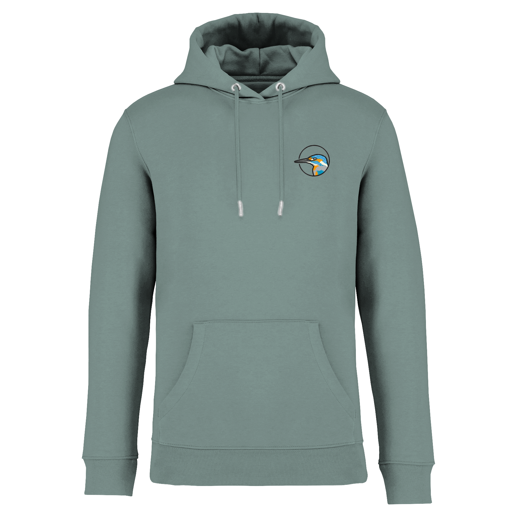 Eisvogel Bio Unisex Hoodie Stick