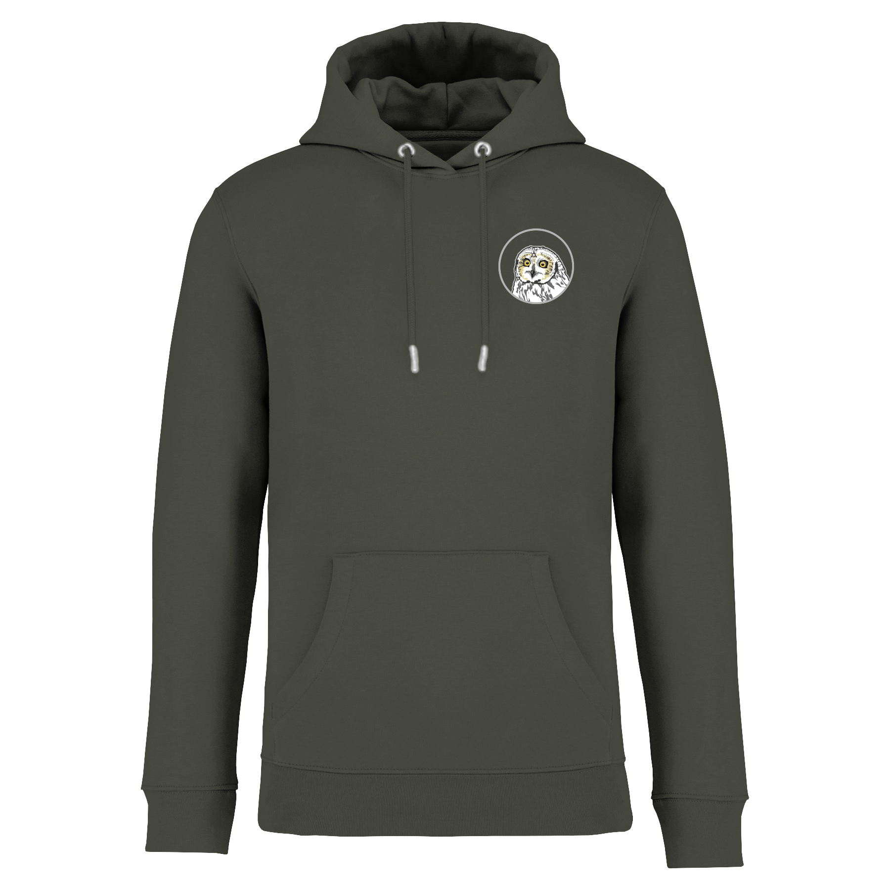 Sumpfohreule Bio Männer Hoodie
