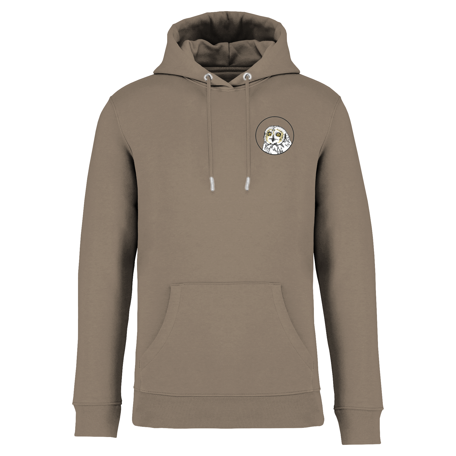 Sumpfohreule Bio Männer Hoodie