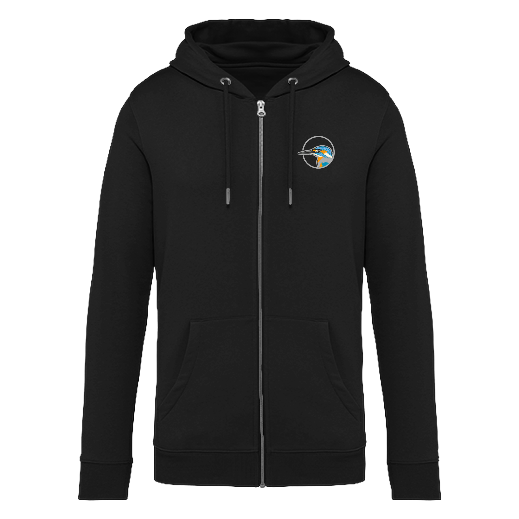 Eisvogel Bio Unisex Zip-Hoodie Stick