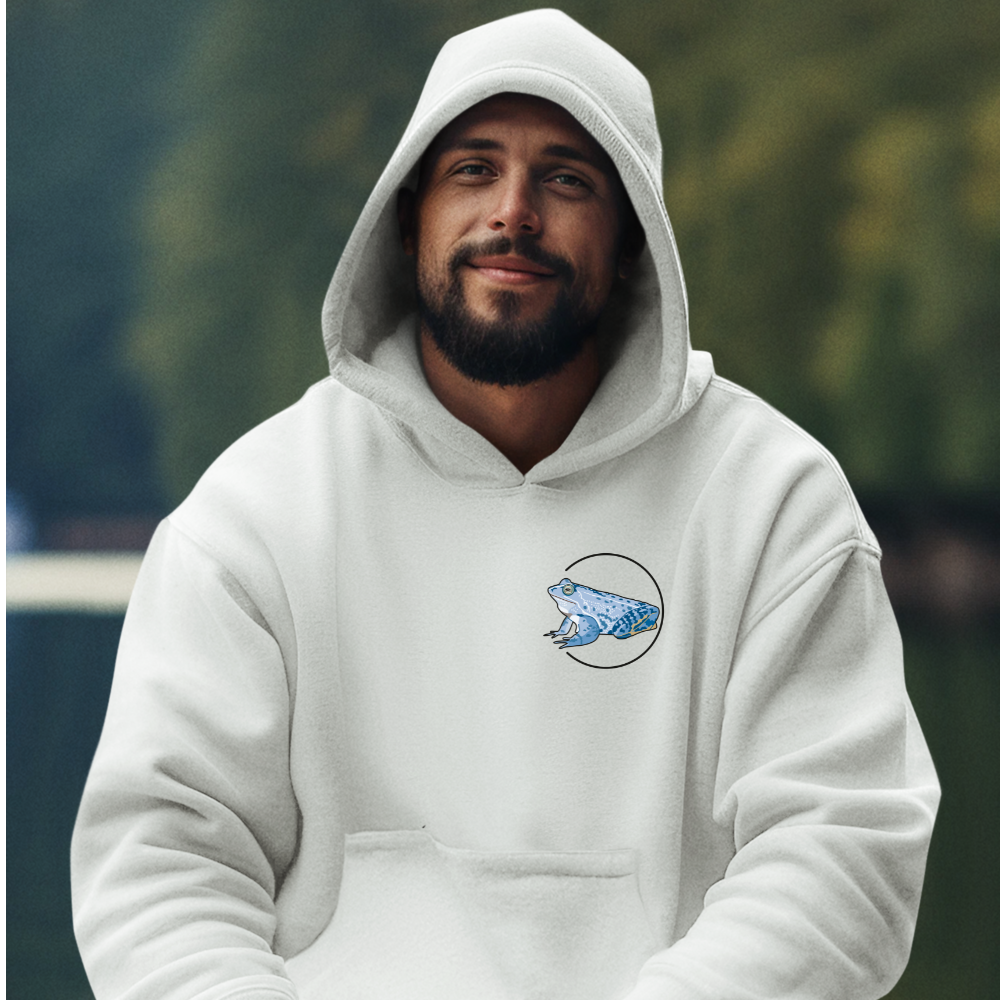Moorfrosch Bio Männer Hoodie