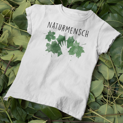 Naturmensch 100% Bio Frauen T-Shirt Frontprint