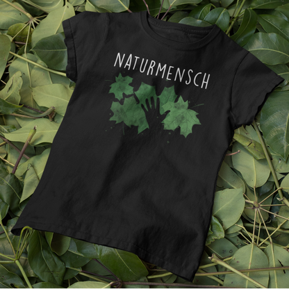 Naturmensch 100% Bio Männer T-Shirt Frontprint