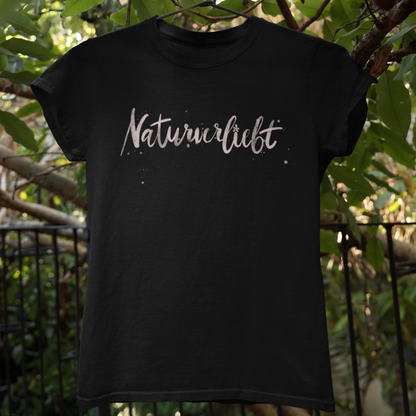 Naturverliebt 100% Bio Frauen T-Shirt Frontprint