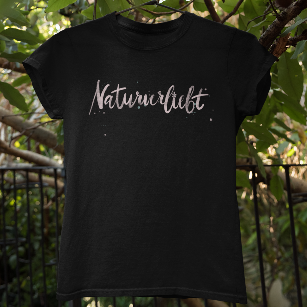 Naturverliebt Bio Frauen T-Shirt Frontprint