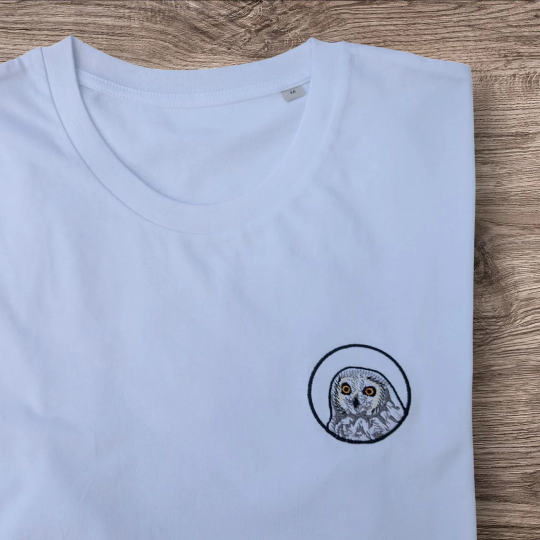 Sumpfohreule Bio Unisex T-Shirt Stick