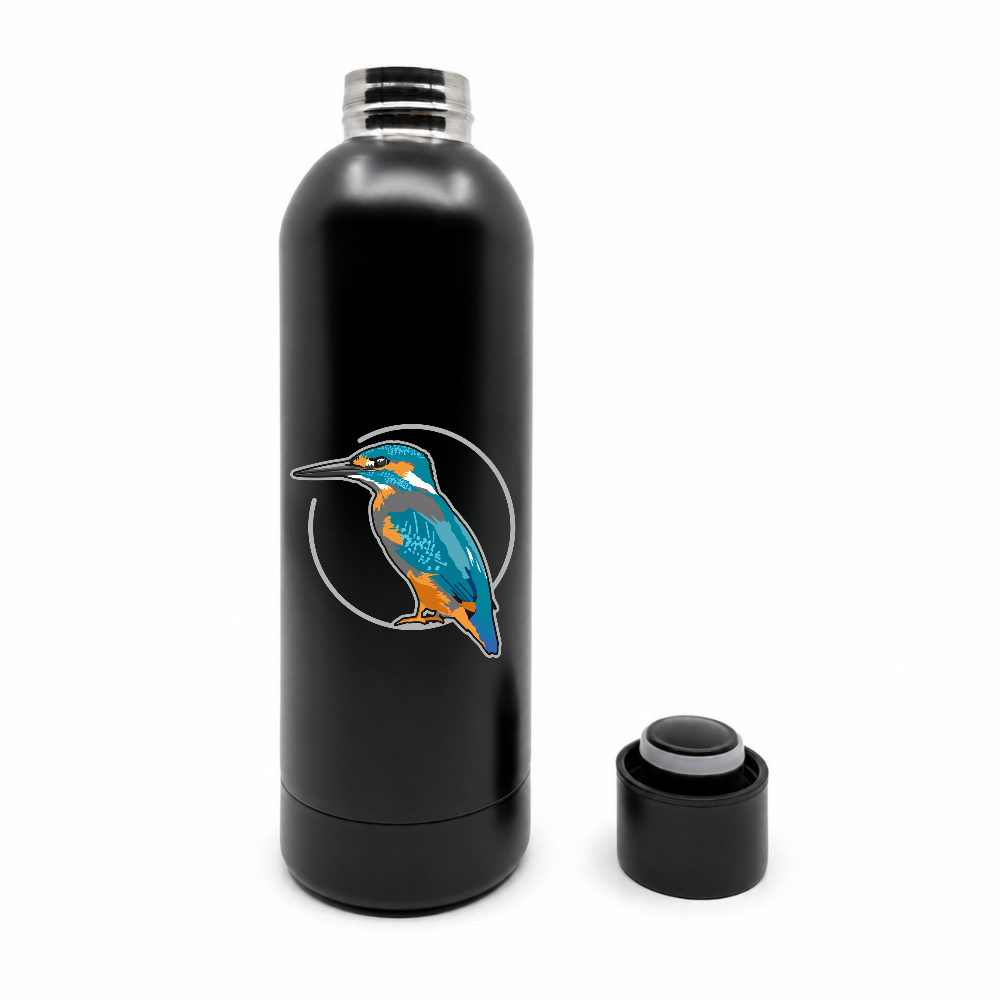 Eisvogel ganz Thermosflasche
