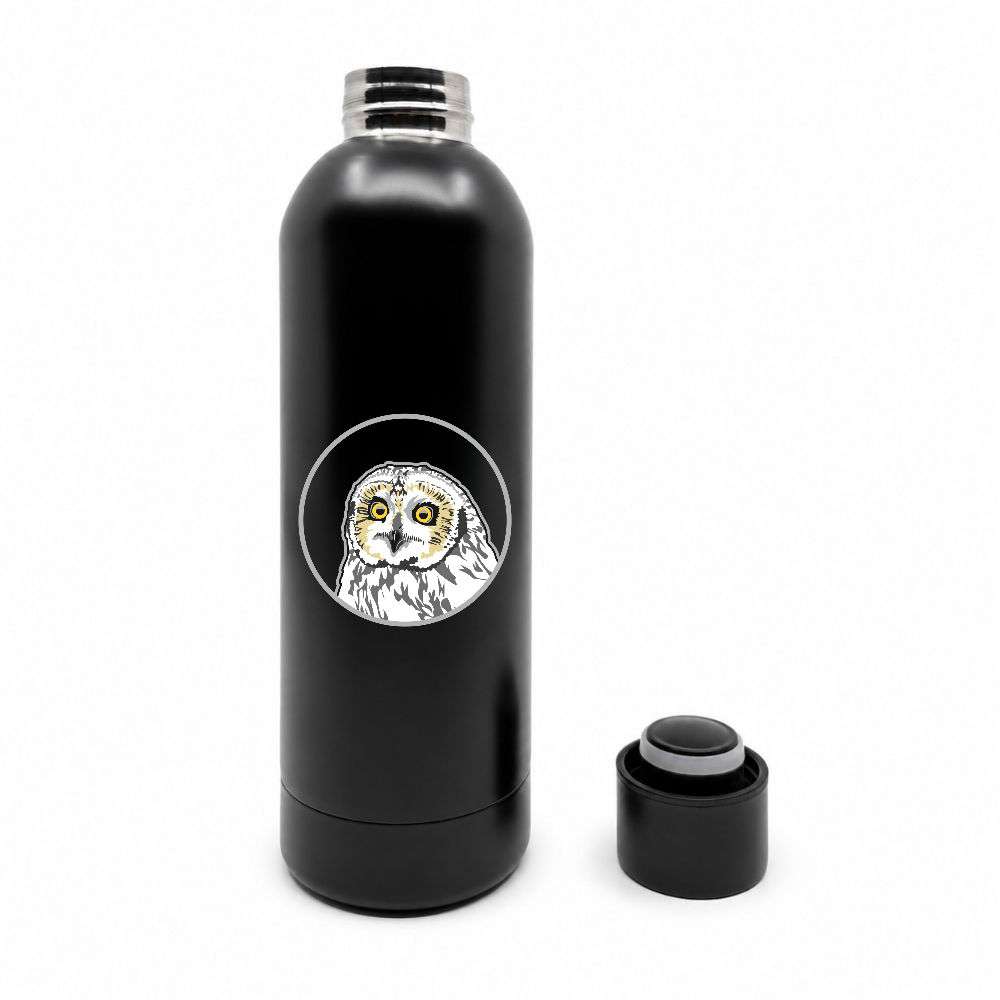 Sumpfohreule Thermosflasche