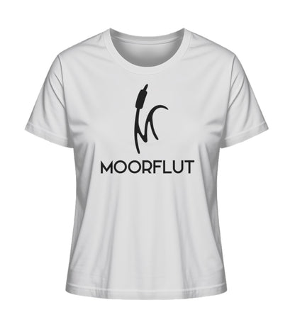 MOORFLUT 100% Bio Frauen T-Shirt Frontprint