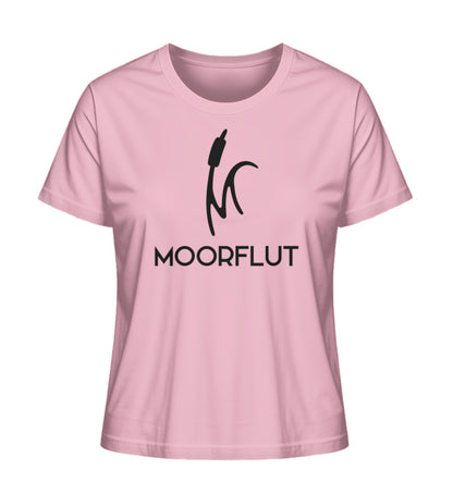 MOORFLUT 100% Bio Frauen T-Shirt Frontprint