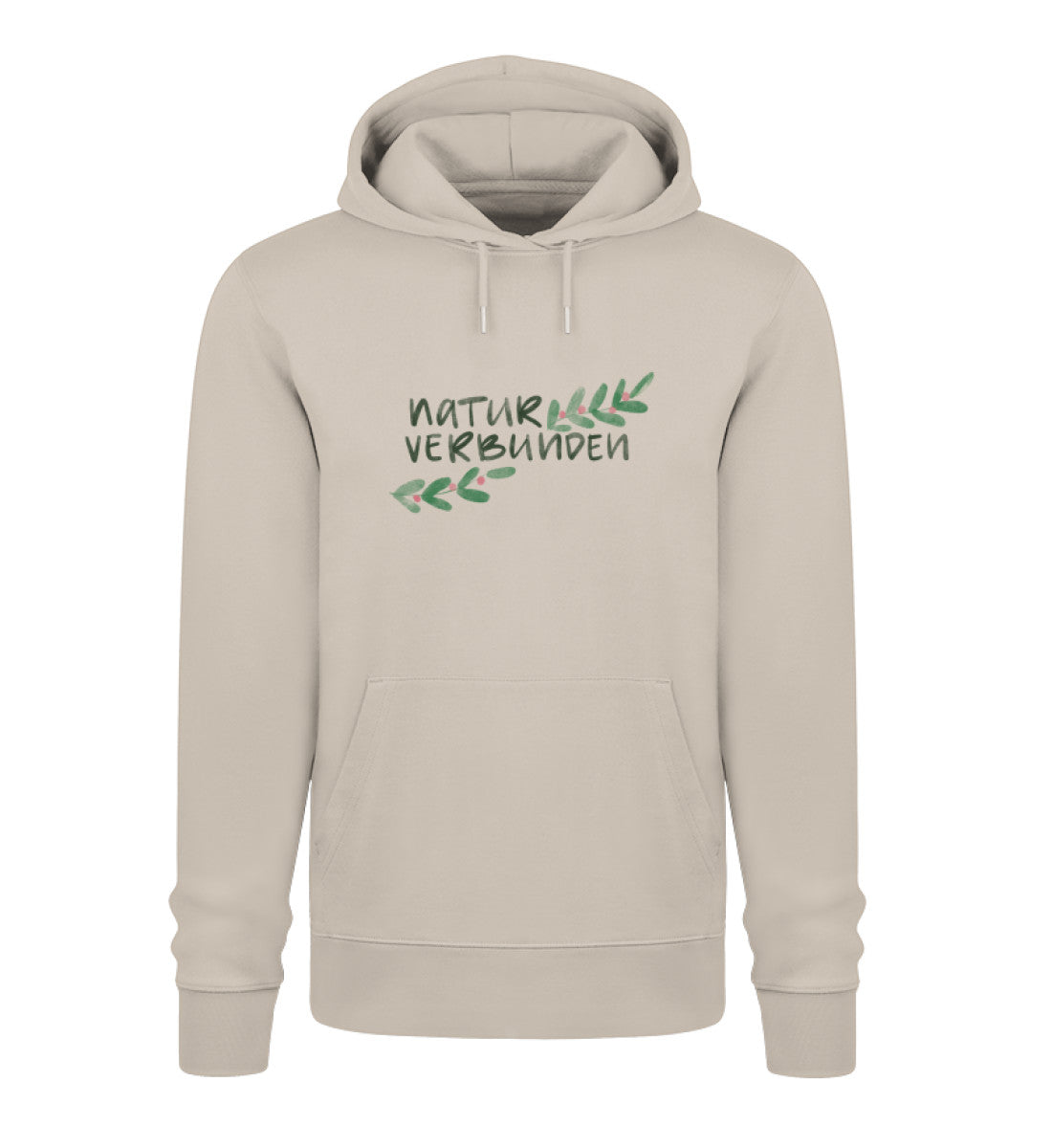 naturverbunden 100% Bio Unisex Hoodie Frontprint