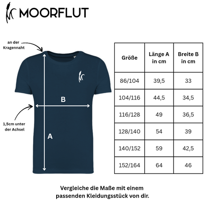 Sumpf-Blutauge Bio Kinder Unisex T-Shirt