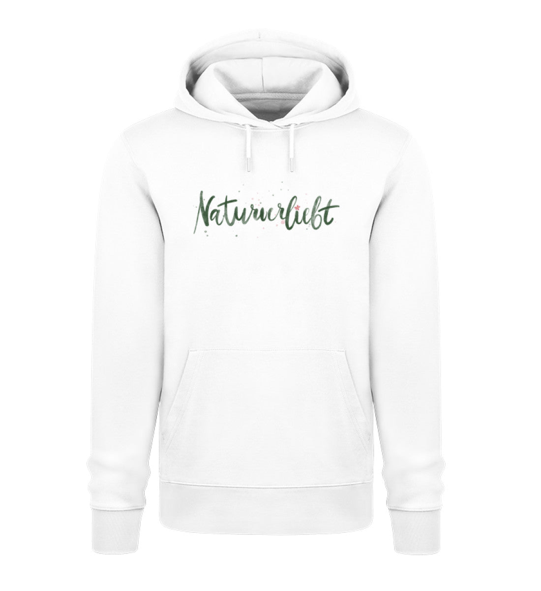 Naturverliebt 100% Bio Unisex Hoodie Frontprint