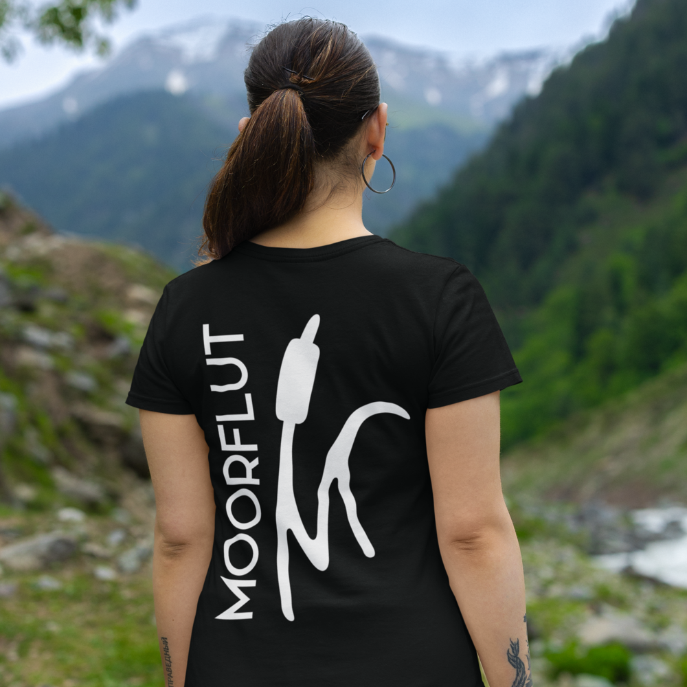 MOORFLUT 100% Bio Frauen T-Shirt Backprint