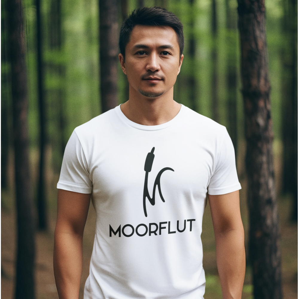 MOORFLUT 100% Bio Männer  T-Shirt Frontprint