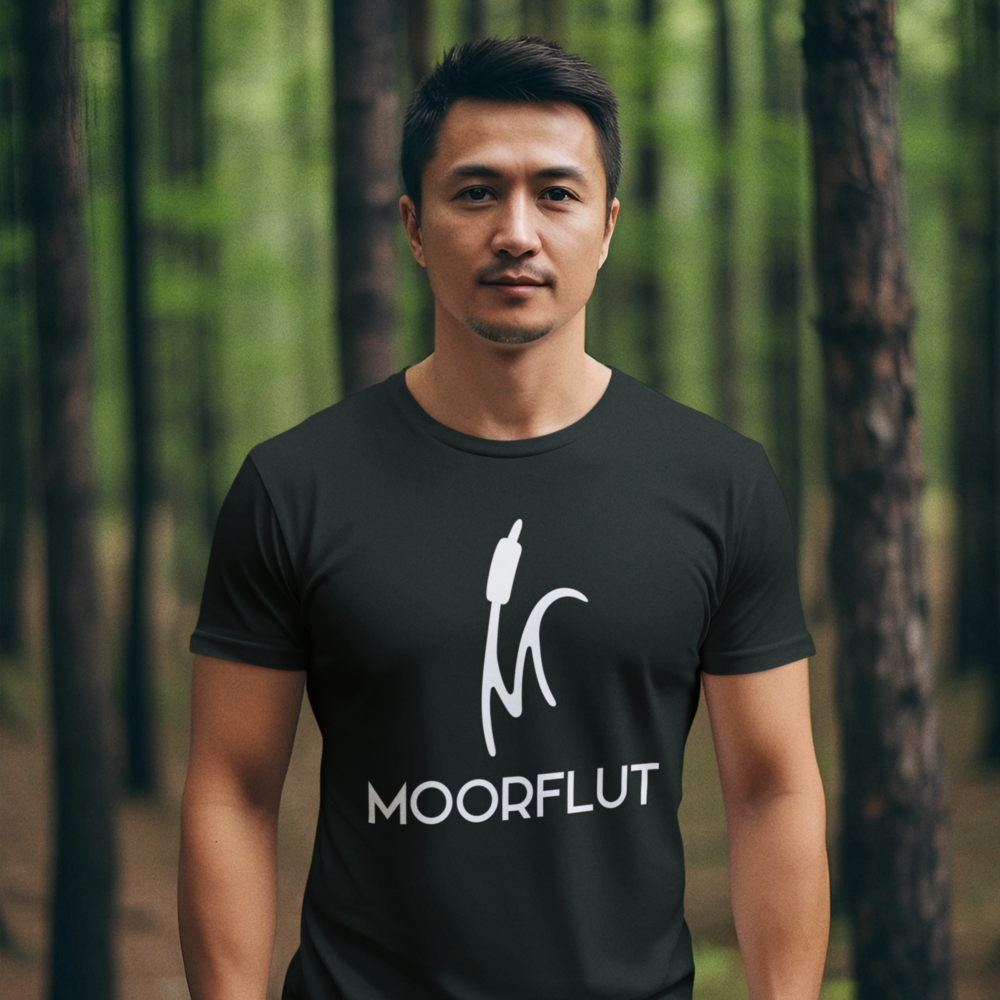 MOORFLUT 100% Bio Männer  T-Shirt Frontprint