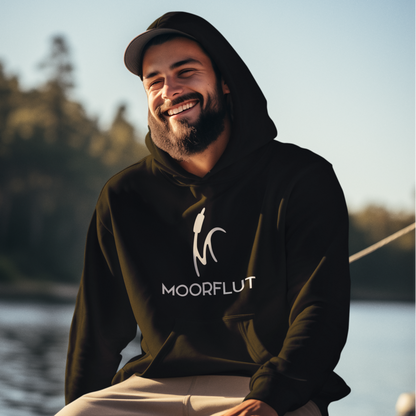 MOORFLUT 100% Bio Männer Hoodie Frontprint