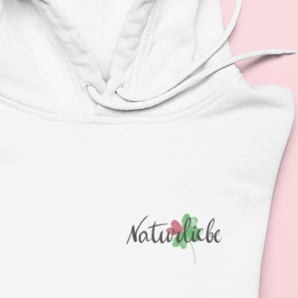 Naturliebe 100% Bio Unisex Hoodie Brusttasche