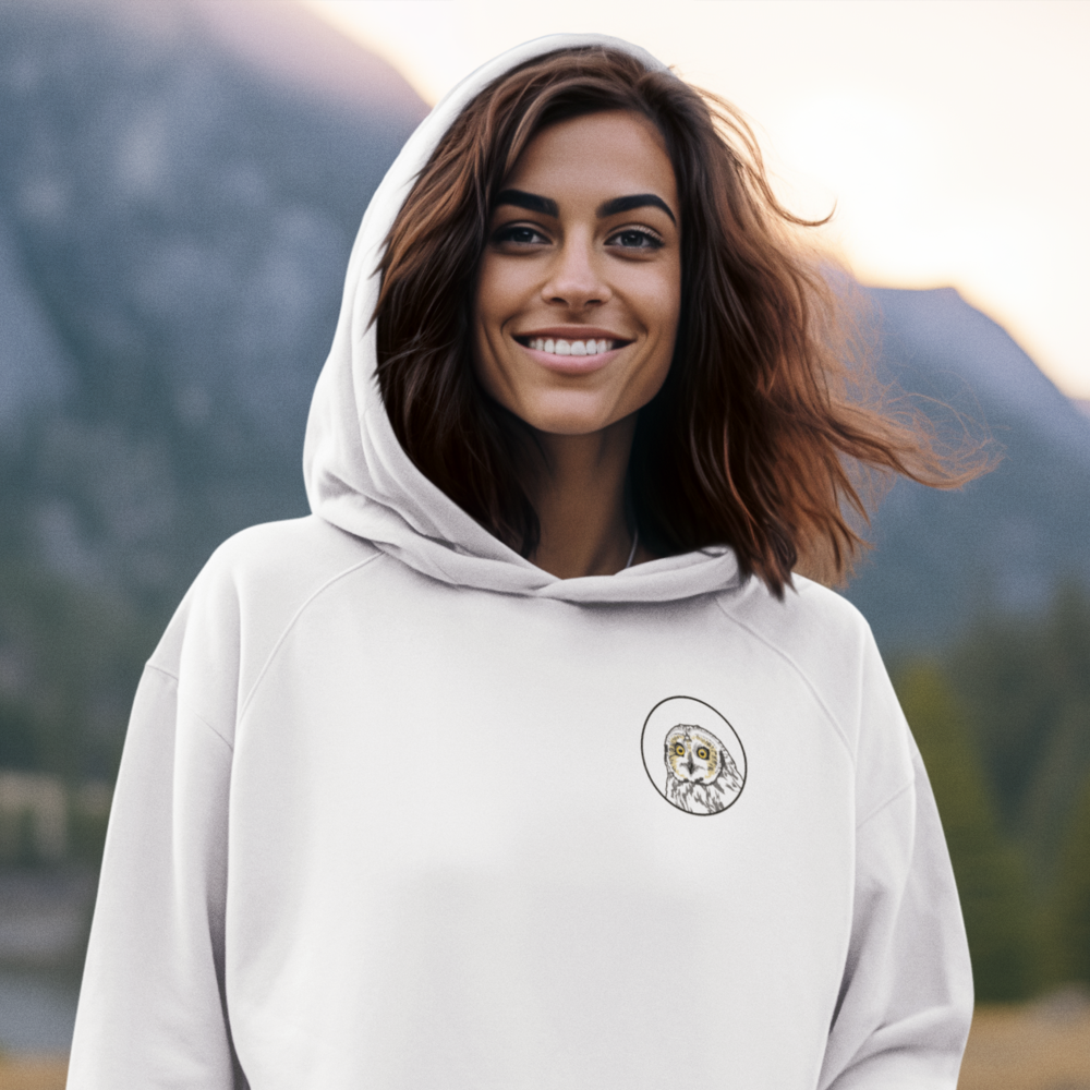 Sumpfohreule Bio Unisex Hoodie