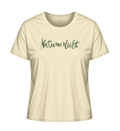 Naturverliebt 100% Bio Frauen T-Shirt Frontprint