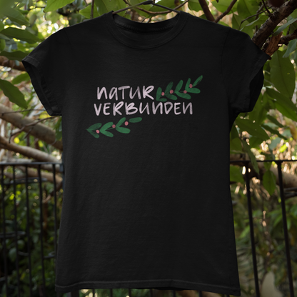 naturverbunden 100% Bio Frauen T-Shirt Frontprint