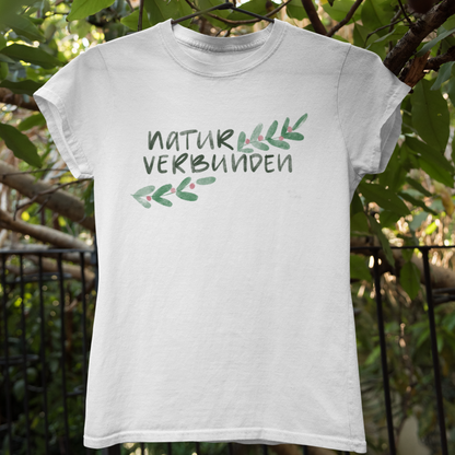 naturverbunden 100% Bio Frauen T-Shirt Frontprint