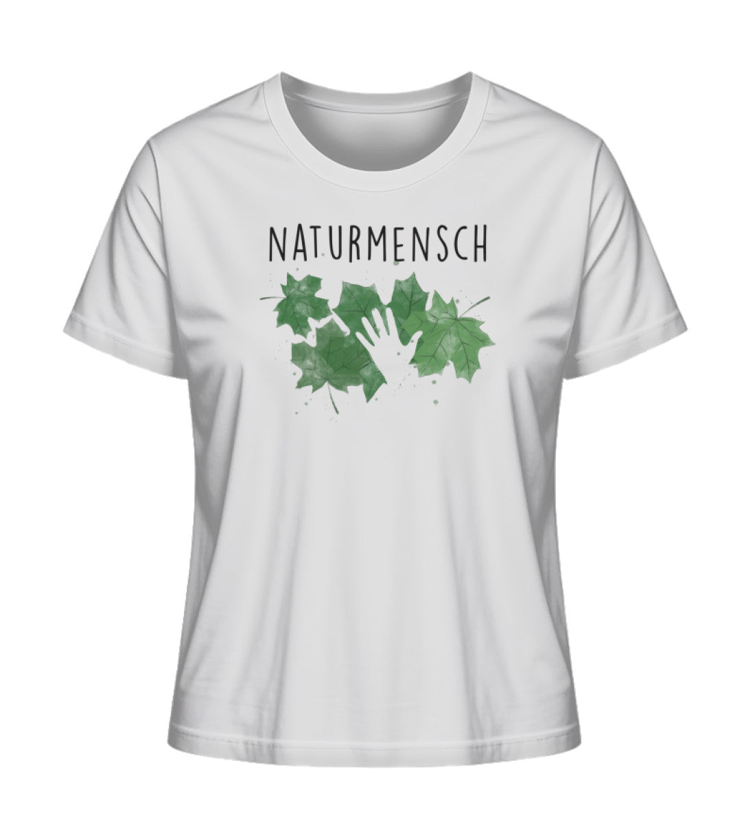 Naturmensch 100% Bio Frauen T-Shirt Frontprint