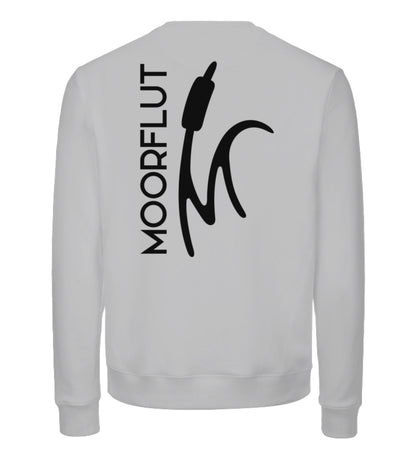 MOORFLUT 100% Bio Männer Sweatshirt Backprint