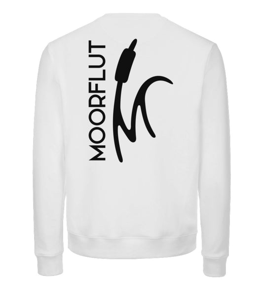 MOORFLUT 100% Bio Männer Sweatshirt Backprint