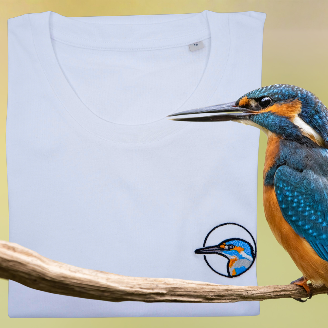 Eisvogel Bio Männer T-Shirt Stick