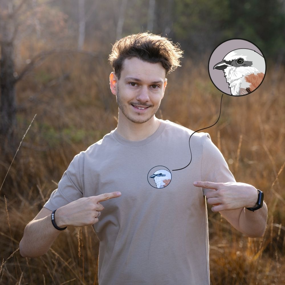 Neuntöter Bio Männer T-Shirt