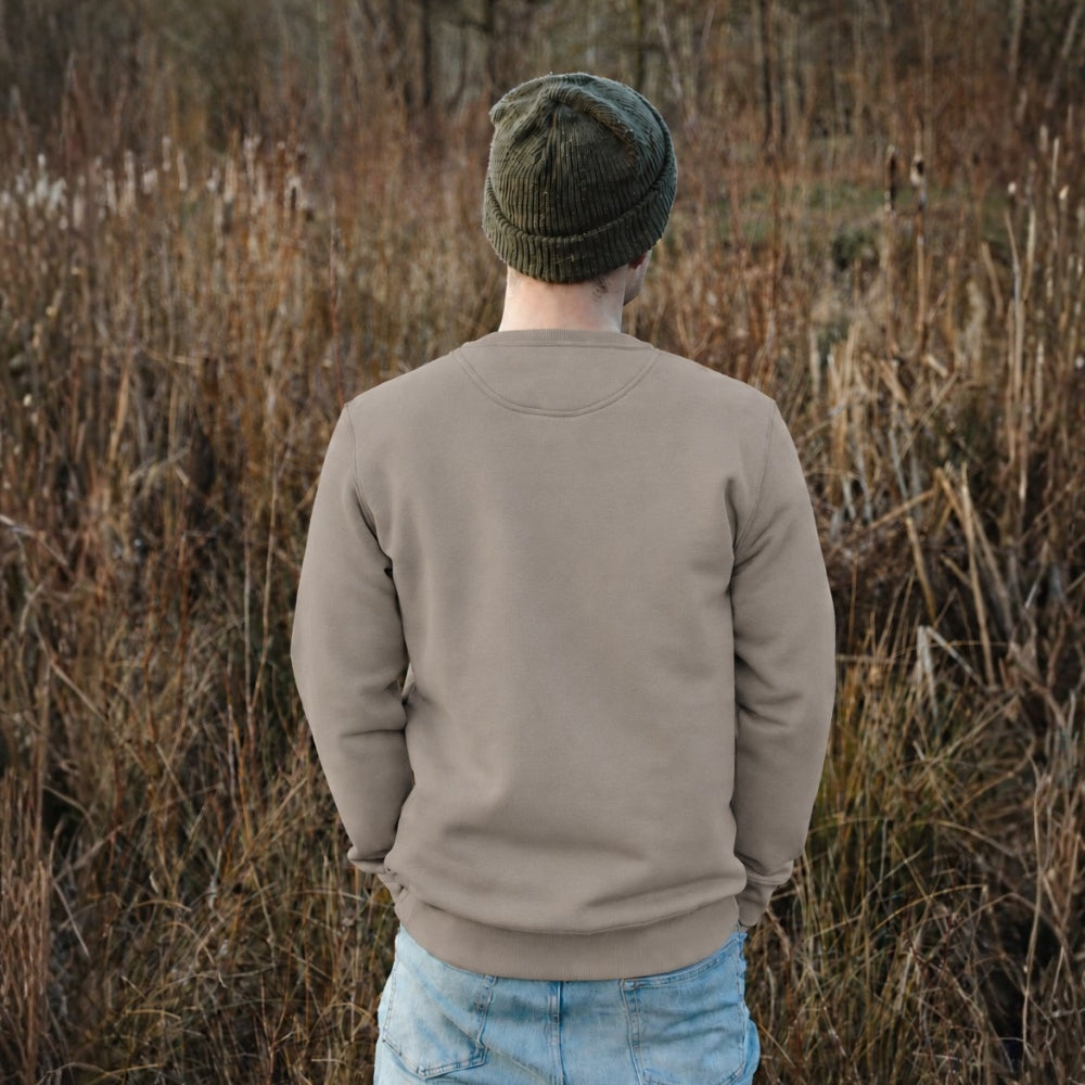 MOORFLUT Bio Männer Sweatshirt Frontprint