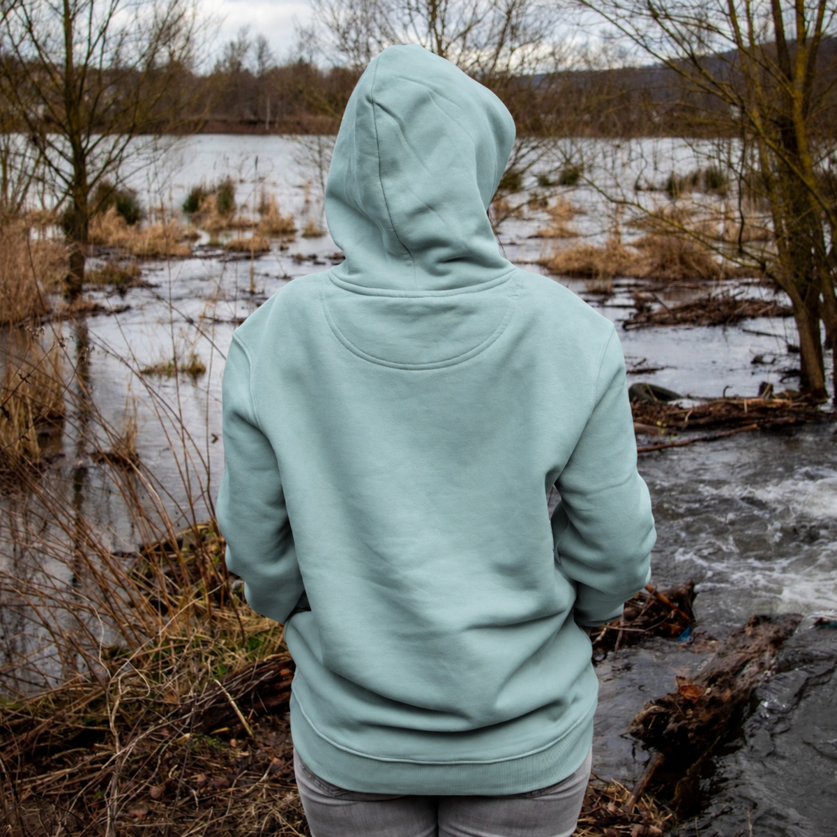 MOORFLUT Bio Unisex Hoodie Stick