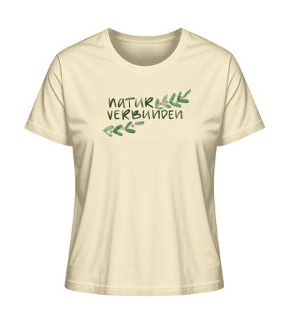 naturverbunden 100% Bio Frauen T-Shirt Frontprint