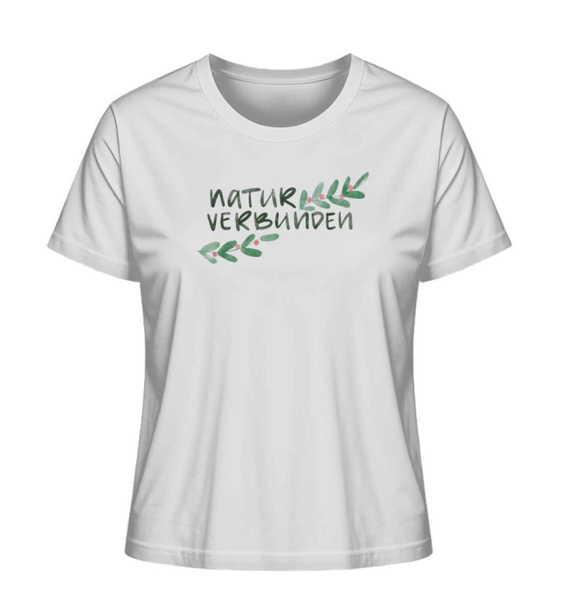 naturverbunden 100% Bio Frauen T-Shirt Frontprint