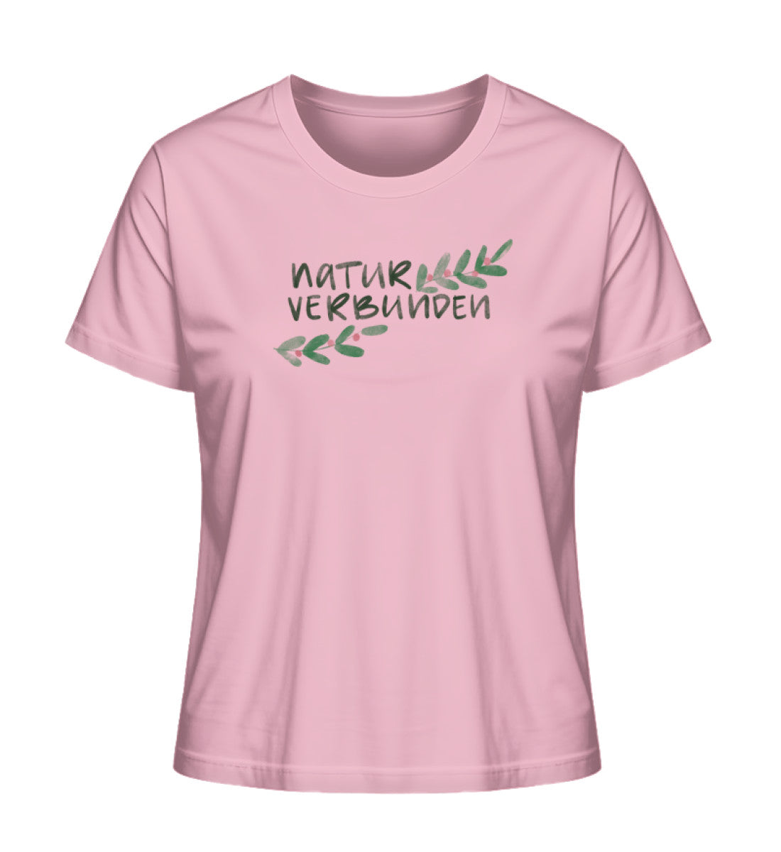 naturverbunden 100% Bio Frauen T-Shirt Frontprint